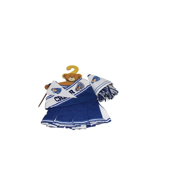 Build a Bear Workshop Vintage Cheerleader Outfit With Accessories - Picture 2 of 4